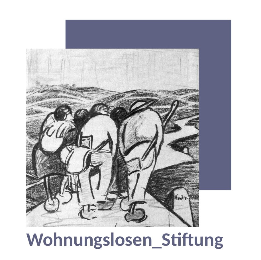  Logo von Wohnungslosen_Stiftung. Selbstvertretung wohnungsloser Menschen und Empowerment auf Augenhöhe! 